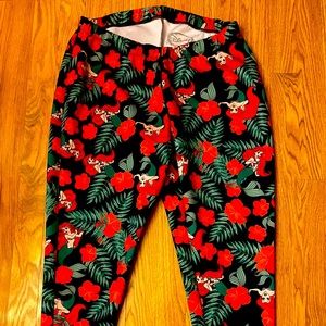 Disney Little Mermaid Women’s Leggings (Size: 2)